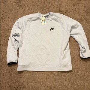 Nike Men's Light Gray Sweatshirt